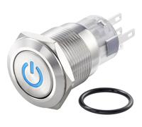 TRU COMPONENTS TC-7494500 TC-LAS1-AGQ-11ZDT/B/12V/S Interruttore antivandalo 2