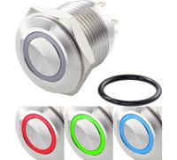 TRU COMPONENTS TC-7494612 TC-GQ16F-10E/41RGB/ Interruttore antivandalo 48 V/DC