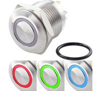 TRU COMPONENTS TC-7494612 TC-GQ16F-10E/41RGB/ Pulsante antivandalo 48 V/DC 2 A