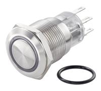 TRU COMPONENTS TC-7494624 TC-LAS1-AGQ-11E/42RGB/ Interruttore antivandalo 250