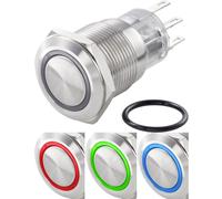 TRU COMPONENTS TC-7494632 TC-LAS1-AGQ-11ZE/42RGB/ Interruttore antivandalo 250
