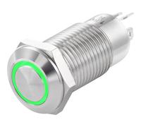 TRU COMPONENTS TC-7494676 TC-GQ12-CH-10ZE/J/G/12V/S Pulsante 36 V/DC 1 A 1 x