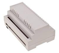 TRU COMPONENTS TC-7910908 Contenitore da guida DIN 139 x 89 x 63 ABS-V0 Grigio