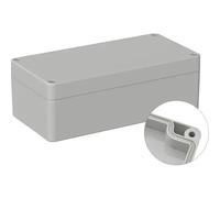 TRU COMPONENTS TC-9065472 - Alloggiamento universale in policarbonato, 160 x 80 x 55, grigio chiaro (RAL 7035), 1 pezzo.