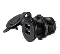TRU COMPONENTS TC-9070412 Spina di carica USB con 2 porte USB A. Presa Conten