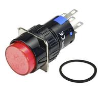 TRU Components Pulsante illuminato TC-9219044 250 V/AC 3 A 1 x On/(Off) Mome