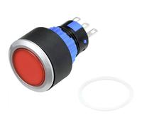 TRU Components Pulsante a pressione TC-9219064 250 V/AC 3 A 1x Off/(On) a richiamo Ø 25 mm IP40