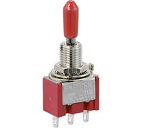 TRU COMPONENTS TC-9353988 - Interruttore a bilanciere 250 V/AC 3 A, 1 x on/off/(acceso) fisso/0/tasting 1 pezzo.