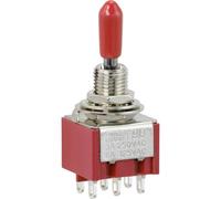 TRU COMPONENTS TC-9354000 - Interruttore a bilanciere 250 V/AC 3 A, 2 accensione/spegnimento, 1 pezzo