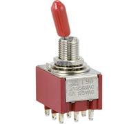 TRU COMPONENTS TC-9354008 Interruttore a bilanciere 250 V/AC 3 A 3 x On / On P