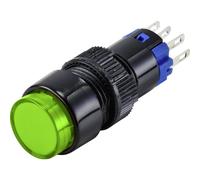 TRU COMPONENTS TC-9428076 LAS2Y-11Z/G/12V Interuttore a pressione 250 V 3 A 1 x