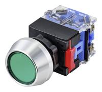 TRU Components Pulsante a pressione LAS0-L-11/G 250 V 5 A 1 x Off/(On) Momentan IP40