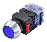 TRU COMPONENTS TC-9428116 LAS0-L-11/B/12V Pulsante 250 V 5 A 1x Off / (On) Mom