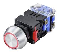 TRU Components Pulsante TC-9428132 LAS0-L-11EB/R/12V 250 V 5 A 1x Off/(On)