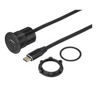 PRESA USB 34 BK SPESSORE PANNELLO 1-10 MM TC 9534348 TRU COMPONENTS CONTENUTO 1