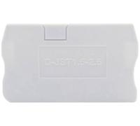 TRU Components TC-D-JST 1.5-2.5 Piastra terminale adatta per (dettagli): TC-JPT2.5, TC-JPT2.5-PE Grigio