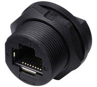 TRU COMPONENTS TC-E13T-FR6-PPF Presa RJ45 per montaggio posteriore su circuiti