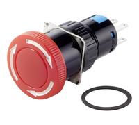 TRU COMPONENTS TC-LAS1-AY-22TS Interruttore di arresto di emergenza 250 V/AC 3