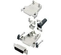 TRU COMPONENTS TCDTZF15HDP26K 7709392 KIT connettori maschio SUB-D 180 ° Numero Poli (num): 26 Punte a saldare 1 pz.