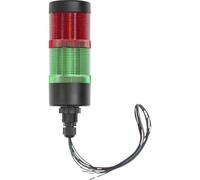 TRU COMPONENTS Torretta di segnalazione TC-12835336 TC-HBJD-55A-D/2/RG/24V/IP65 LED Rosso, Verde 1 pz.