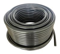 TRU COMPONENTS Tubo per aria compressa TC-12832956 PU6X4 Black Poliuretano Nero