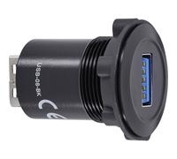 TRU Components Presa USB USB-08-BK 1243949 – Contenuto: 1 pz