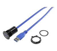 TRU COMPONENTS USB-21 Presa USB da incasso di tipo A 3.0 Presa Contenuto: 1 pz.