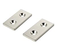 TRU COMPONENTS W40L20T3-2M4 Magnete permanente Rettangolare (L x L x A) 40 x 20