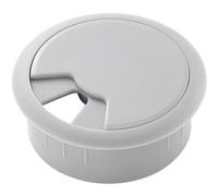 TRU COMPONENTS WP80BK Passacavo per piani di lavoro ABS Grigio 1 pz.