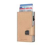 Tru Virtu® Card Wallet Click & Slide I Custodia per carte di credito I Custodia per carte RFID NFC Protection I Portafoglio in vera pelle italiana I Portafoglio I Portafoglio sottile