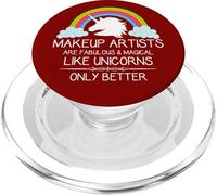 Truccatore: i truccatori sono come gli unicorni divertenti PopSockets PopGrip per MagSafe