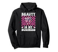 Truccatore MUA Ragazza Mamma Coquette Bellezza è Il Mio Business Felpa con Cappuccio