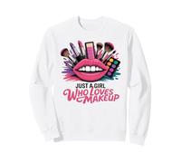 Truccatrice Solo Una Ragazza Cosmetologa Diva Atteggiamento Felpa