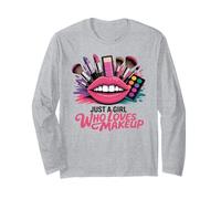 Truccatrice Solo Una Ragazza Cosmetologa Diva Atteggiamento Maglia a Manica