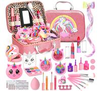 Trucchi Bambina Set 26 Pezzi Sicuro e Atossico e Lavabile Valigetta Trucchi