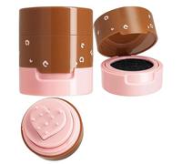 Trucco a punti decorativi per il viso - Trucco resistente al sudore - a forma di cuore resistente all'acqua per disegnare punti falsi - per pelli grasse secche e sensibili, per donne