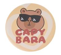 Trucco compatto tascabile Mirrour Vanity portatile cosmetico del fumetto rotondo facile da usare delle donne piccolo per la borsa