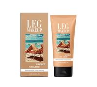 Trucco delle gambe impermeabile, vena coprono il trucco per le vene varicose, tatuaggi coprono il trucco impermeabile, lunga ultima fondazione corpo Skining Tone gamba crema 100ml (marrone chiaro)