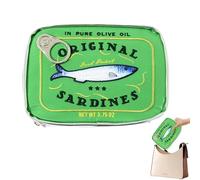 Trucco Di Sardine In Scatola Borse Da Toeletta Stile Sardine In Scatola | Borse Organizzatrice Viaggio Viaggio Toeletta | Di Stoccaggio Estetica Design, verde, Consulte la descripción, Vedere la