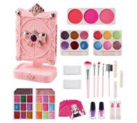Trucco finto - Washable Fantasy Real Look | Set da gioco per trucco fai da te per ragazze | Per feste Cosplay Natale 3-10 anni