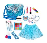 Trucco Giocattolo per Bambine | Compatto Lavabile - Set Bellezza per Ragazze | Ideale per Bambini e Bambine per Giocare a Casa in Viaggio a Scuola all'Asilo per Feste come Natale e Capodanno
