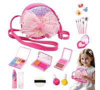 Trucco Gioco per Bambini | Set Giocattoli Educativi Trucco 26 Pezzi | Set Di Cosmetici Finti Per Ragazze Giocattoli Per Gioco Di Finzione,per Travestimenti Educativi Feste Cosplay e Natale