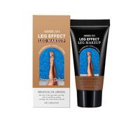 Trucco impermeabile per tatuaggi, crema brillante per le gambe per aerografo, trucco per le gambe di lunga durata, corpo bilancia il tono della pelle, copre efficacemente le cicatrici (color bronzo, 1