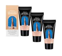 Trucco impermeabile per tatuaggi, trucco corpo impermeabile, non scolorisce, crema brillante per le gambe, non scolorisce, copertura completa, facile da usare (Natural Color 3 pezzi)