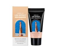 Trucco impermeabile per tatuaggi, trucco corpo impermeabile, non scolorisce, crema brillante per le gambe, non scolorisce, copertura completa, facile da usare (Natural Color 1 pezzo)