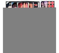 Trucco Libro,Cosmetici Stile Libro Opaco | Palette Highlighter Blush Rossetto | per donne ragazze sposate ogni giorno festa compleanno matrimonio eventi