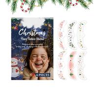 Trucco Patch Lentiggini - 6 Pezzi Di Natale Cosmetici Adesivi Per Le Donne | Adesivi Falsi Per Ragazze E Adolescenti | Per Il Trucco Per Bambini Eventi Balls