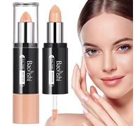 Trucco per contorni | Bastone wonder bifacciale con copertura completa - Penna per trucco impermeabile non appiccicosa, trucco ContoursStick per chiaro/medio