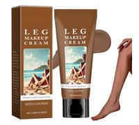 Trucco per Gambe Impermeabile Senza Trasferimento, Crema Colorata Gambe, Fondotinta Corpo Lunga Durata, Crema Copertura Per Tatuaggi e Cicatrici su Gambe e Corpo (Cacao)