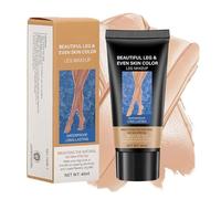 Trucco per gambe impermeabile senza trasmissione, correttore per trucco, impermeabile, copertura per le vene varicose, copertura durevole, copertura per tatuaggi, tono della pelle uniforme (#03 bronzo